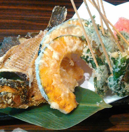 海鮮・魚料理専門店「魚小屋よしき」の料理イメージ「天ぷら１」