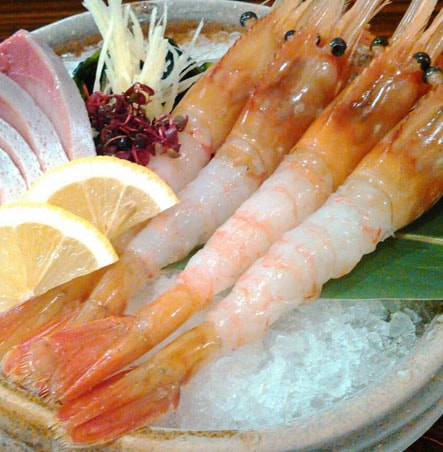 海鮮・魚料理専門店「魚小屋よしき」の料理イメージ「エビお造り」